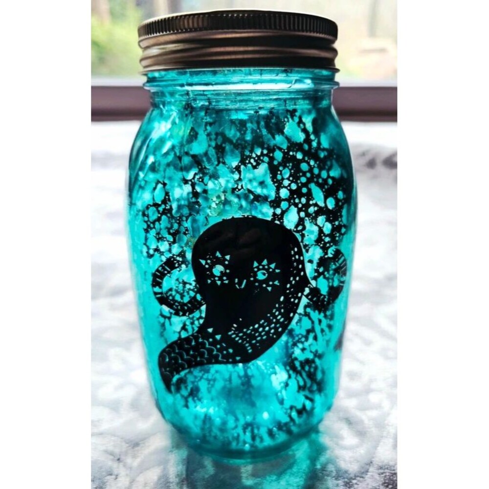 Hallmark Frank & Freight Halloween Mason Jar